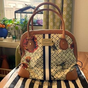 L.A.M.B. Gwen Stefani Marigold handbag